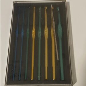 Vibrant Crochet Hook Set for Home Crafting